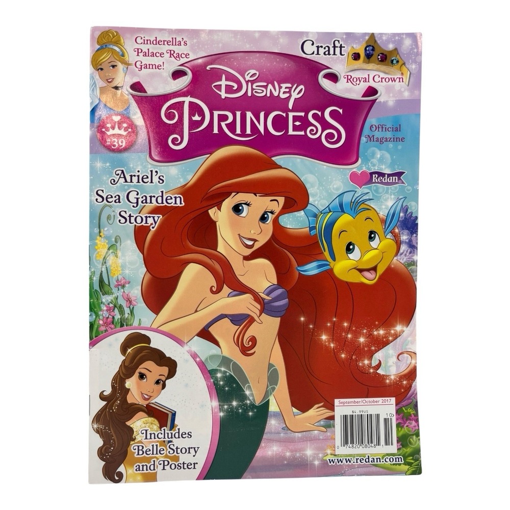 Redan Ariel's‎ Sea Garden Story Magazine #39 Belle Poster September October 2017